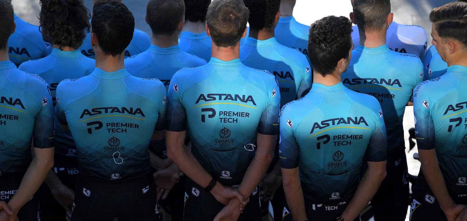 Astana - Premier Tech Team Photo Rear